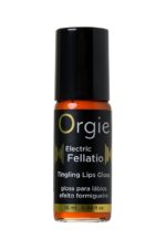 Блеск для губ с виброэффектом Orgie Sexy Vibe Electric Fellatio - 10 мл. купить в интернет магазине pheromones-mf.ru
