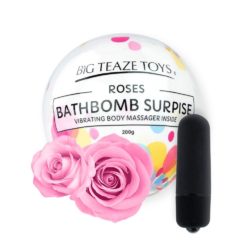 Бомбочка для ванны Bath Bomb Surprise Rose + вибропуля купить в интернет магазине pheromones-mf.ru