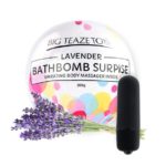 Бомбочка для ванны Bath Bomb Surprise Lavander + вибропуля купить в интернет магазине pheromones-mf.ru