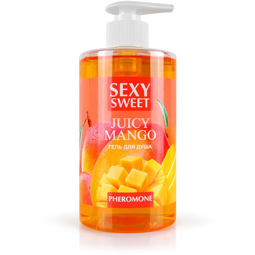Гель для душа Sexy Sweet Juicy Mango с ароматом манго и феромонами - 430 мл. купить в интернет магазине pheromones-mf.ru Гель для душа Sexy Sweet Juicy Mango с ароматом манго и феромонами - 430 мл. купить в интернет магазине pheromones-mf.ru